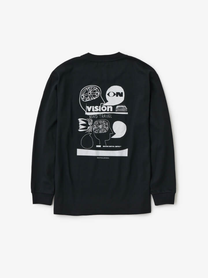 MDJ LONG SLEEVE GRAPHIC CREW KSU32143B2
