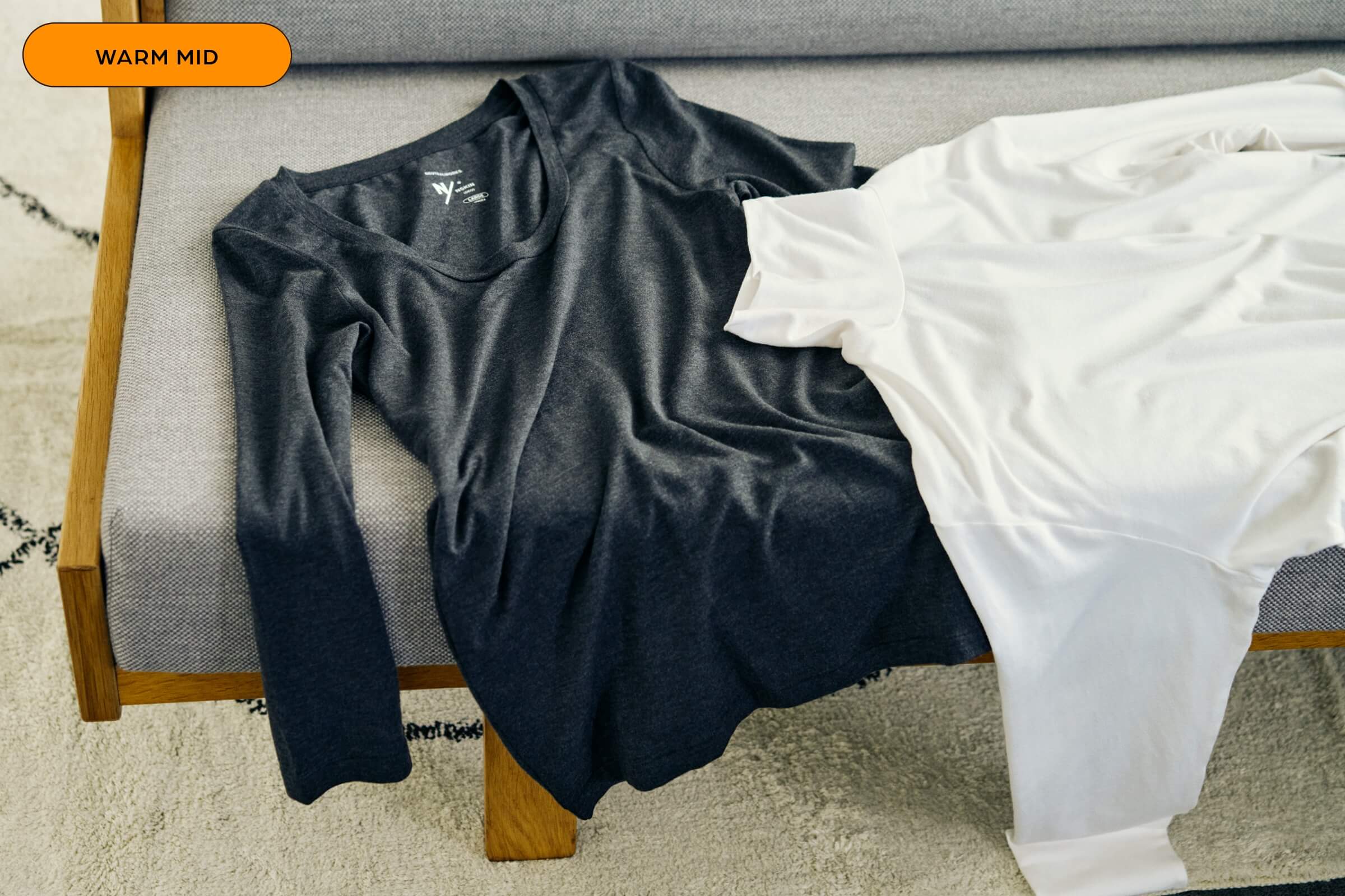 外気に左右されず適温を保てる WARM MID シリーズ