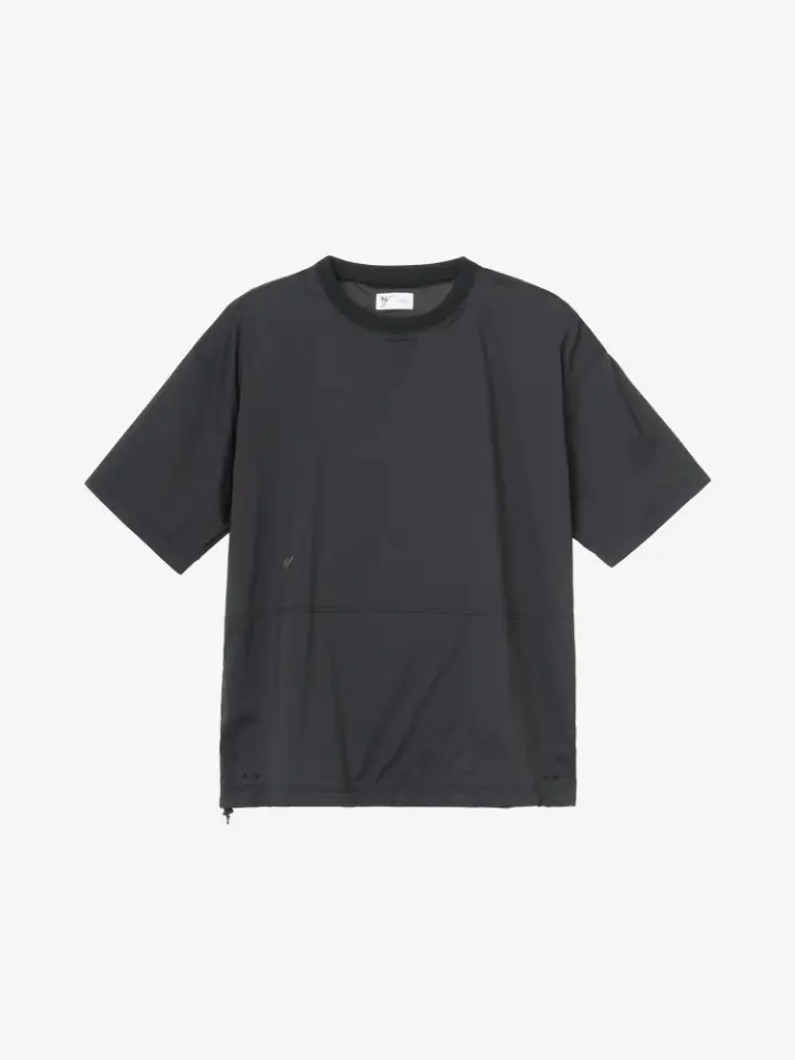 NOWTER / WOVEN SHORT SLEEVE TEE KS34114