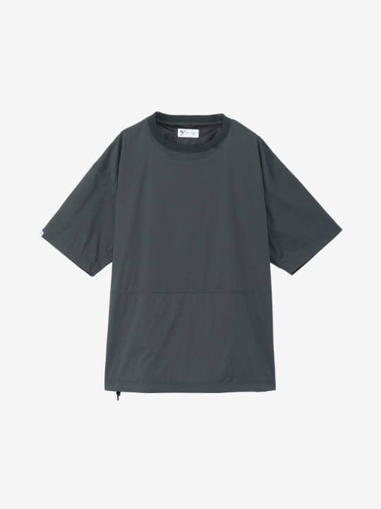 NOWTER/ WOVEN SHORT SLEEVE TEE