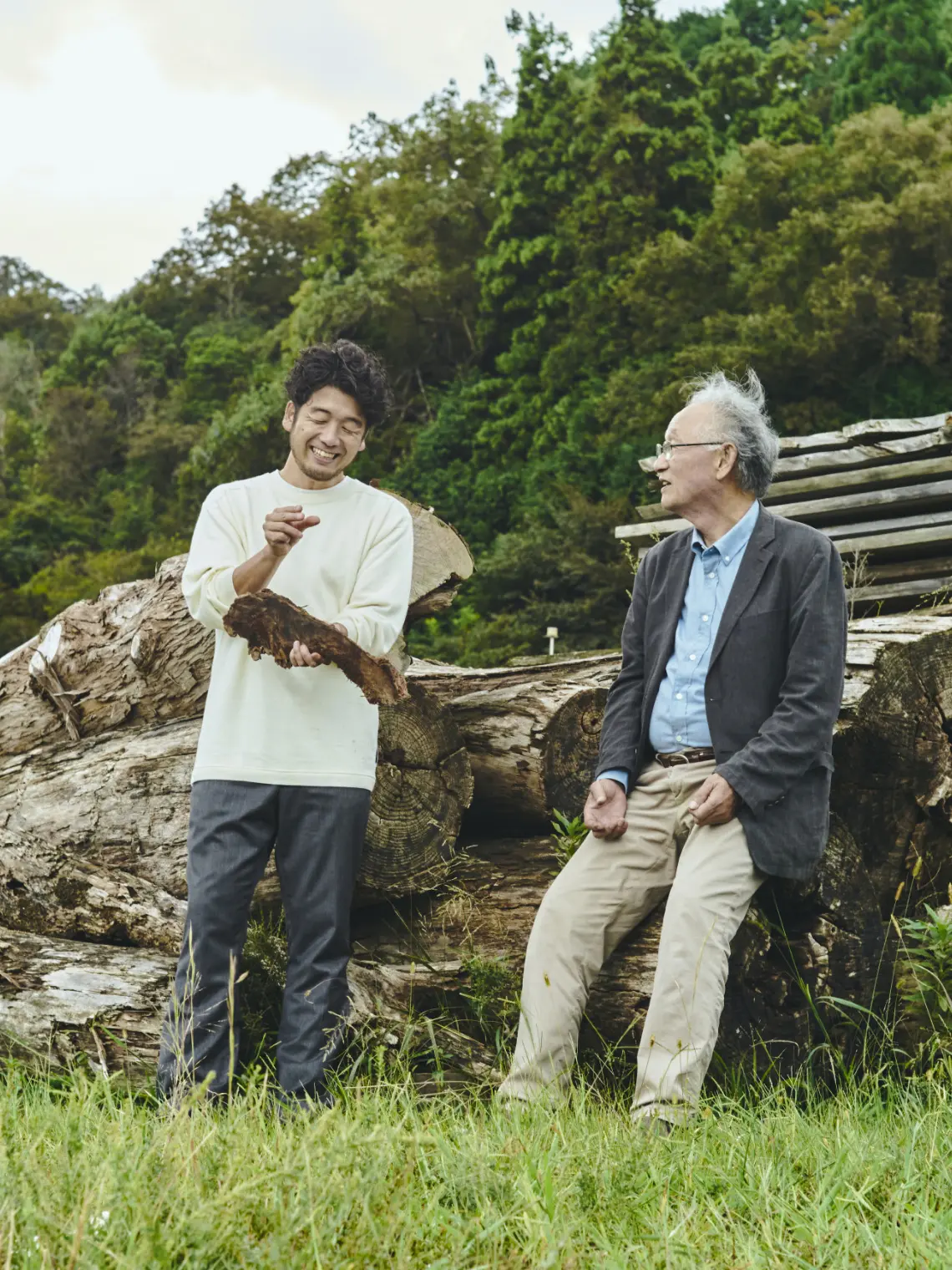 数百年生き抜いた木と向き合い続ける二人の、物事に向き合う真摯さ 澤 太一郎&山田 景