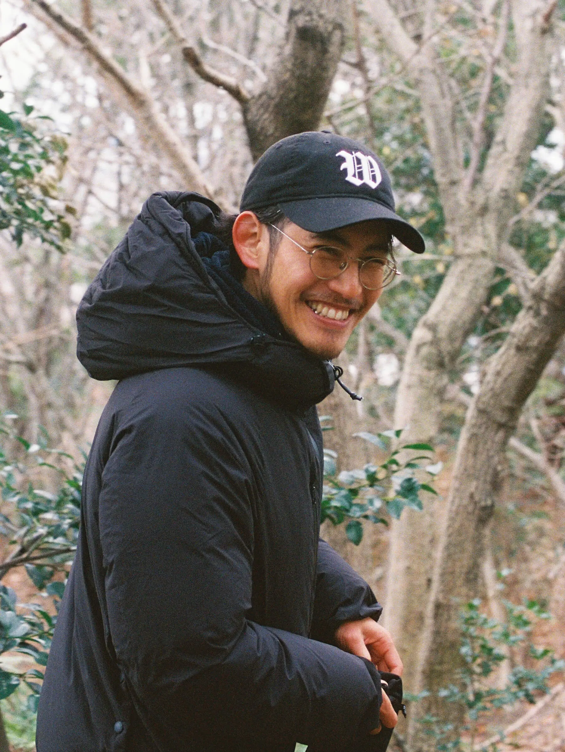 笑顔の久川さん