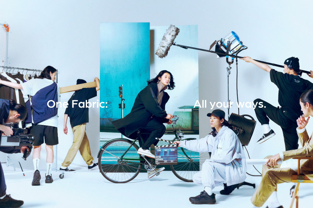 One Fabric: All your ways.ひとつの素材。あとは、あなたらしく 
